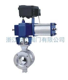 ?V型球閥ZSSV?性能優異，用途廣泛。