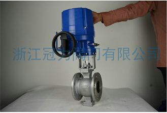 不銹鋼V型球閥的兩種球體結構