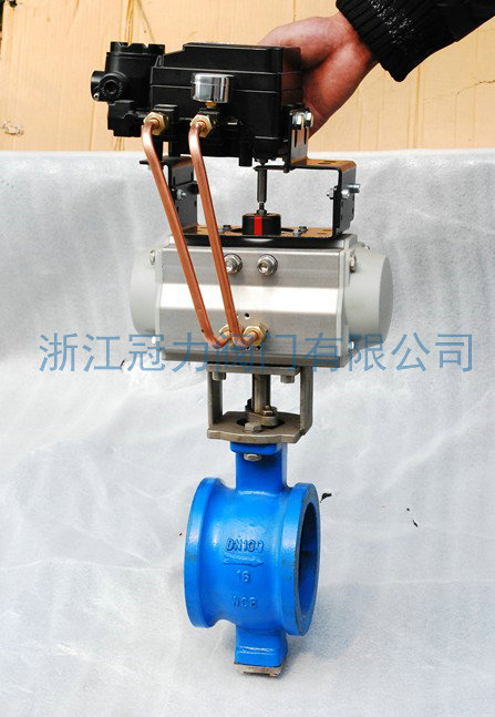 氣動(dòng)V型調(diào)節(jié)球閥在通氣后常開(kāi)有哪些原因?